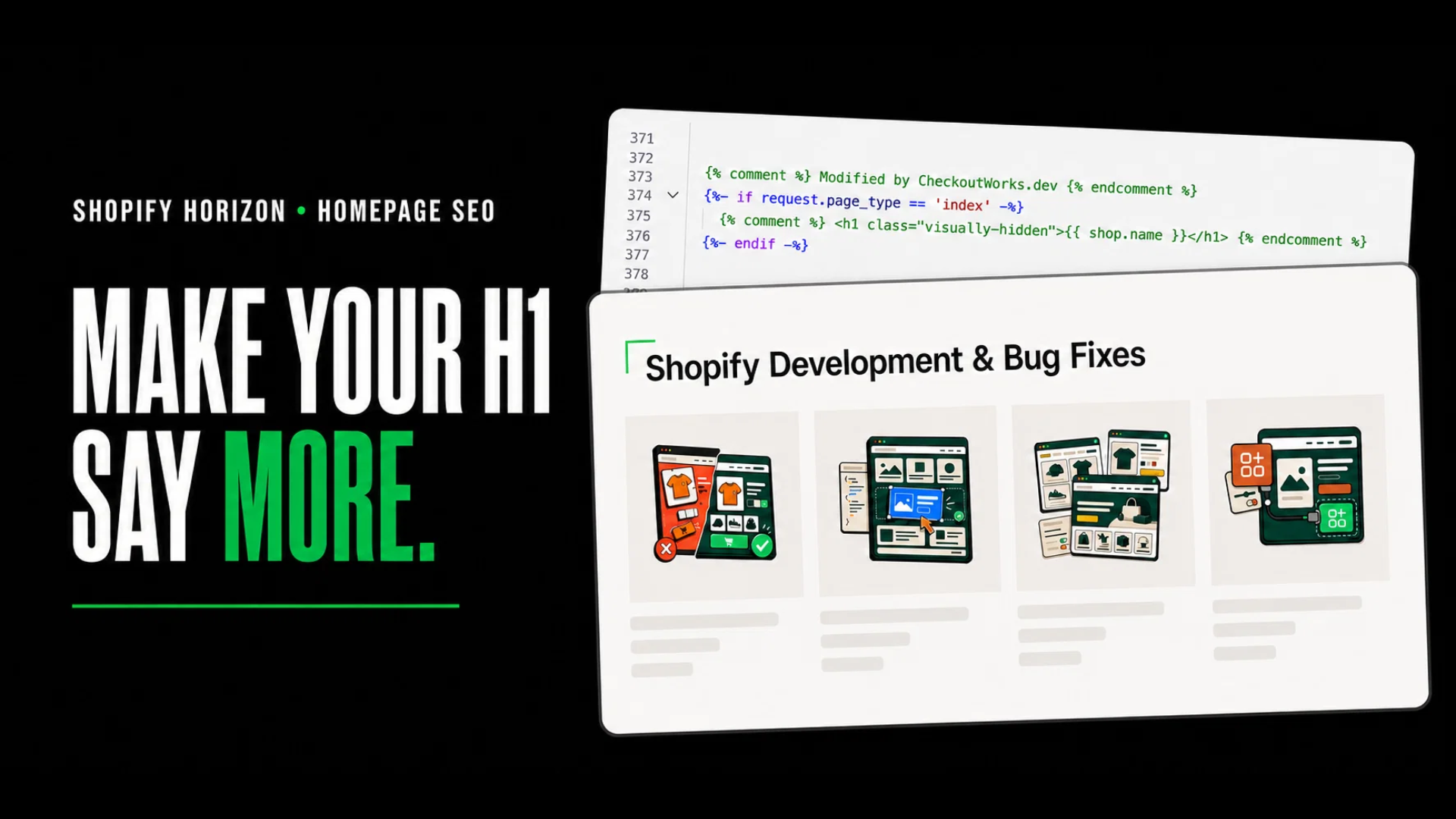 Why We Replaced Shopify Horizon’s Hidden Homepage H1